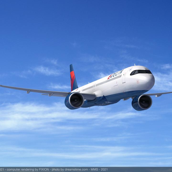 The A321neo.