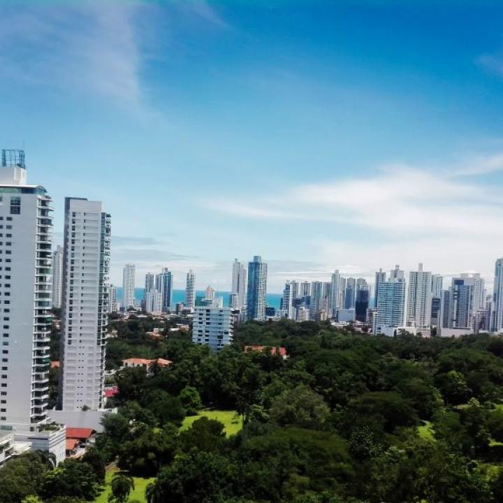 The Panama City skyline